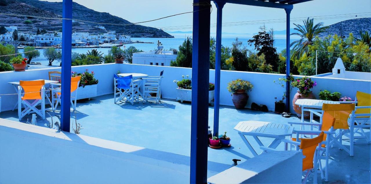 Angeliki Pension Katapola Exterior photo